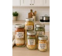 Dry Mix Dinners: Make-Ahead Jar Meals & Seasoning Blends for Fast, Flavorful Weeknights (Sizzling Sauces & Condiments)