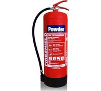 Dry Powder Fire Extinguisher with Extinguisher Cover - Ideal for Outdoor Use, BBQ's, Home & More - 1kg-9kg - FireShield (9kg)
