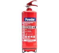 Dry Powder Fire Extinguisher with Extinguisher Cover - Ideal for Outdoor Use, BBQ's, Home & More - 1kg-9kg - FireShield (3kg)