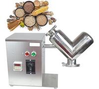 Dry Powder Mixer, V-Type Experimental Mixing Machine for Teaching Laboratory and Food Processing, Mini Mixer for Efficient Dry Powder Blending