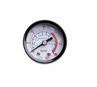 Dry Pressure Gauge 1/4"NPT-30HG/0PS Vacuum Pressure Gauge Vacuum Manometer Mi ni Dial Dual Scale Dial Gauge(BSP type 3)