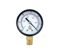 Dry Pressure Gauge Vacuum Manometer Mi ni Dial Portable Dual Scale Dial Gauge 1/4" NPT -30HG/0PS Vacuum Pressure Meter 2" Dial Digital Display Gauge