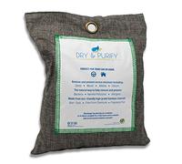 Dry & Purify - Car Dehumidifier Deodorizer. Bamboo Reusable Air Purifier Bag. Also for Home - 500g