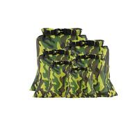 Dry Sacks for Outdoor Equipment 6 Pack Thin Permanent Polyster Storage Bag Set Thin Dry Sacks Backpacking