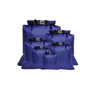 Dry Sacks for Outdoor Equipment 6 Pack Thin Permanent Polyster Storage Bag Set Thin Dry Sacks Backpacking