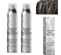 Dry Shampoo For Travel Camping Trip Portable Instantly Fresh Volumizing Hair Dry Shampoo, Travel Dry Shampoos,Non-Greasy, Natural,Refreshing (A-2PC)
