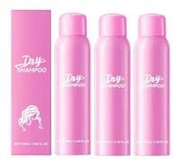 Dry Shampoo Hair Mistfor Instant Root Refresh & Cleanse, No Residue for Blonde or Highlighted Hair, Moisturizes While Reducing Frizz, Touch Activated and Refreshing Fragrance (3pc)