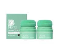 Dry Shampoo Puff Powder- Mattifying Dry Shampoo Powder for Women and Men- Volumizing, Unscented,No White Cast, Non Toxic, Organic,for Oily & Light Hair, Travel Size (2pcs)