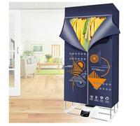 Dry Soon Heated Airer, Overheating Protection Intelligent Constant Temperature Heated Clothes Airers, Time Saving Large Space Heated Electric Dryer Rainy Weather,A