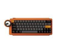 DRY STUDIO Ice Ring 63 RT HE Magnetic Wired Gaming Keyboard 0.1ms Low Latency 0.01 Precision Gaming Accessories Customized Driver and Lighting Effects-Starburst Orange