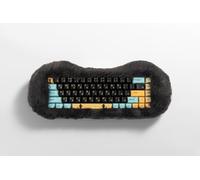 DRY STUDIO PETBRICK 65 2.4G Wireless Gaming Keyboard 65%, World's First Fluffy, Pettable Custom Mechanical Leaf Spring Keyboard, Switch Between Two Styles Any Time, Odd Eye