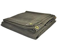 Dry Top 61012 Canvas Tarp, Olive, 10x12 Feet
