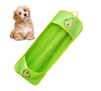 Dry Towel for Dogs - Super Absorbent Bath Towel with Pockets | Quick Drying Microfibre Towel for Small, Medium and Large Dogs | Bath, Massage, Care and Cleaning