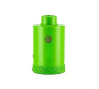 Dry Vacuum Brazed Core Bit Thread Diamond Hole saws for Tile Granite Marble Stone Drilling Without Water High Finish greens 20-60mm(35mm)