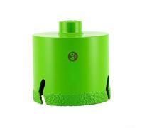 Dry Vacuum Brazed Core Bit Thread Diamond Hole saws for Tile Granite Marble Stone Drilling Without Water High Finish greens 20-60mm(60mm)