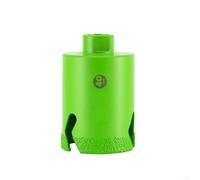 Dry Vacuum Brazed Core Bit Thread Diamond Hole saws for Tile Granite Marble Stone Drilling Without Water High Finish greens 20-60mm(40mm)