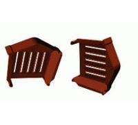 Dry Verge Eaves Closures Terracotta x 2