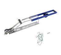 Dry Wall Repair Dispenser,2.5L Adjustable Drywall Tape Mud Dispenser Tool,Extendable Drywall Taping Tool, Joint Compound Applicator,for Seams Flat Finishing Patching(with Extension Rod)