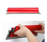 Dry Wall Skimming Plastering Painting Leveling Trowel Tool Flexible Precision Machining Bi- Technology Ultra Abrasion Ergonomic Light Weight Stainless Steel for Coatings Waxed Concrete