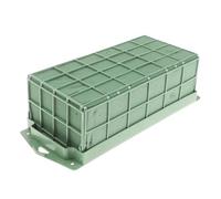 Dry Wet Floral Foam, Floral Foam Blocks with Cage 1 Piece 11.8x4.7x3.15 inches