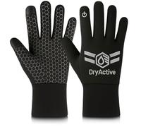 Dryactive Kids Waterproof Gloves/w Warm Winter Thermal 3M Thinsulate | Non Slip Grip Childrens Touchscreen Sports Gloves | Ski Football Cycling Mountain bike MTB Hockey Golf | Boys Girls age 8-10