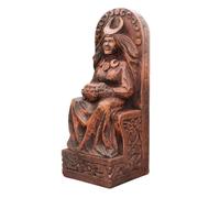 Dryad Design Rhiannon Celtic Moon Goddess 8" Statue - Wicca Altar Decor