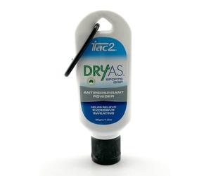 DRYAS by iTac2 - Antiperspirant Powder - Sports Grip - Natural Ingredients
