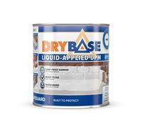 Drybase Liquid Damp Proof Membrane (1 L, White) - Damp Proof Paint For Interior Walls And Floors. Waterproof Paint.