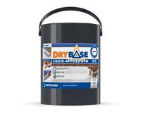 Drybase Liquid Damp Proof Membrane (5L, White) - Damp Proof Paint For Interior Walls And Floors. Waterproof Paint.