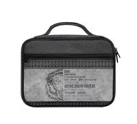 Drydeepin Bible Covers for Women & Men,Be Strong & Courageous Bible Case and Organizer-Cool Lion Print Bible Carrying Case with Zippered Pocket Bible Tote Bag Bible Protective Scripture Bible Bag