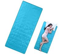 Drydiet Cooling Pad Mat for Sleep Cooling Mattress Pad Gel for Bed, Relieve Pain, Summer Hot Flashes, Adult, Pets, No Water or Electricity Required(Light Blue,60 x 20 Inch)