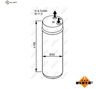 NRF 33120 Dryer, air conditioning