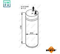 NRF 33120 Dryer, air conditioning