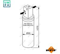 2x ✅Fits NRF 33139 RECEIVER DRIERS ⭐UK Seller⭐
