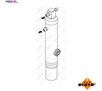 DRYER AIR CONDITIONING 33210 FOR PORSCHE 930.21/26/20 3.2L 6cyl 911