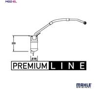 MAHLE AD 273 000P AC receiver drier