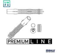Air conditioning dryer AD 287 000P MAHLE for SAAB OPEL