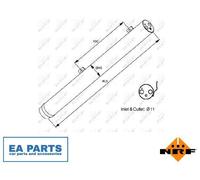 Dryer, air conditioning for MERCEDES-BENZ W164 NRF 33353