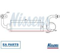 Dryer, air conditioning for NISSAN DUALIS QASHQAI NISSENS 95444