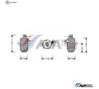 AVA COOLING SYSTEMS MSD081 Dryer, air conditioning