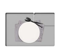 Dryer Covers for The Top,with Lint Collection Hole Dryer Protector Top Mat | 26x18in Non-Slip Silicone Laundry Guards for Ironing Counter Work Area Room Sink Laundry