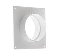 Dryer Duct Wall Connector Waterproof Heavy Duty Threaded | Portable Air Conditioner Hose Connector Flange For Exhaust Port, Fan, HVAC System, Ceiling, Home, Bathroom,