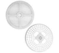 Dryer Filter Replacement, Dryer Lint Filter, Air Outlet Parts Portable Filters Tumble Clothing Filtering Disc Sheet Clothes Screen Mesh Replacements, Portable Filters