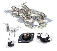 Dryer Heating Element Kit for Samsung DV405ETPASU/AA DV220AEW/XAA DV330AEW/XAA DVE45N5300V/A3 DV365ETBGWR/A3 DV36J4000EW/A3 DV395ETPASU/A1 DV393ETPAWR/A1 DVE45N5300W/A3 DV42H5400EF DVE50T5300C/A3