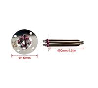 Dryer Hopper Machine Dry Burning Electric Heating Element Tube Injection Machine Stainless Steel Heating Pipe (Color : 50KG 400mm 4500W, Size : 220V)