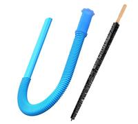 Dryer Lint Brushes - Vent Cleaner Kit for Fire Prevention | PE Thermoplastic Rubber Flexible Attachment with Deep Reach Bristles for Vacuum Crevice Exhaust Port, 24 Inch Size