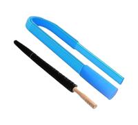 Dryer Lint Vac Attachment - Relief Fire Hazards Dust, Telescopic Flexible Design, 80cm Long Pipe,Deep Clean Brush, Silicone and PE Fibre for Apartment and Rental Home