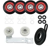 Dryer Repair Kit 4392067 With W10837240 Idler Pulley For 27 And 29 Inch Electric Gas Dryers Compatible With Duet And Bravos Models Resolving Drum Rotation Problems(1)