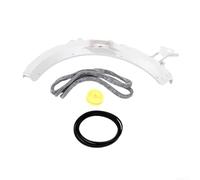 Dryer Repair Kit for GE Front Load with Slides Glide(WE49X21874/83) | Includes for top bearing, drive belt, front felt, slides; fixes noise and tumbling issues for ge dryers