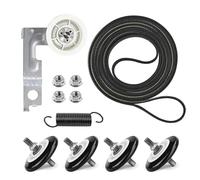 Dryer Repair Kit Maintenance Replacement for LG Kenmore - 4581EL2002C Drum Roller & 4561EL3002A Idler Pulley & 4400EL2001A Belt Replace 4581EL3001A 4581EL3001C 4581EL2002A 4561EL3002B 4400EL2001F
